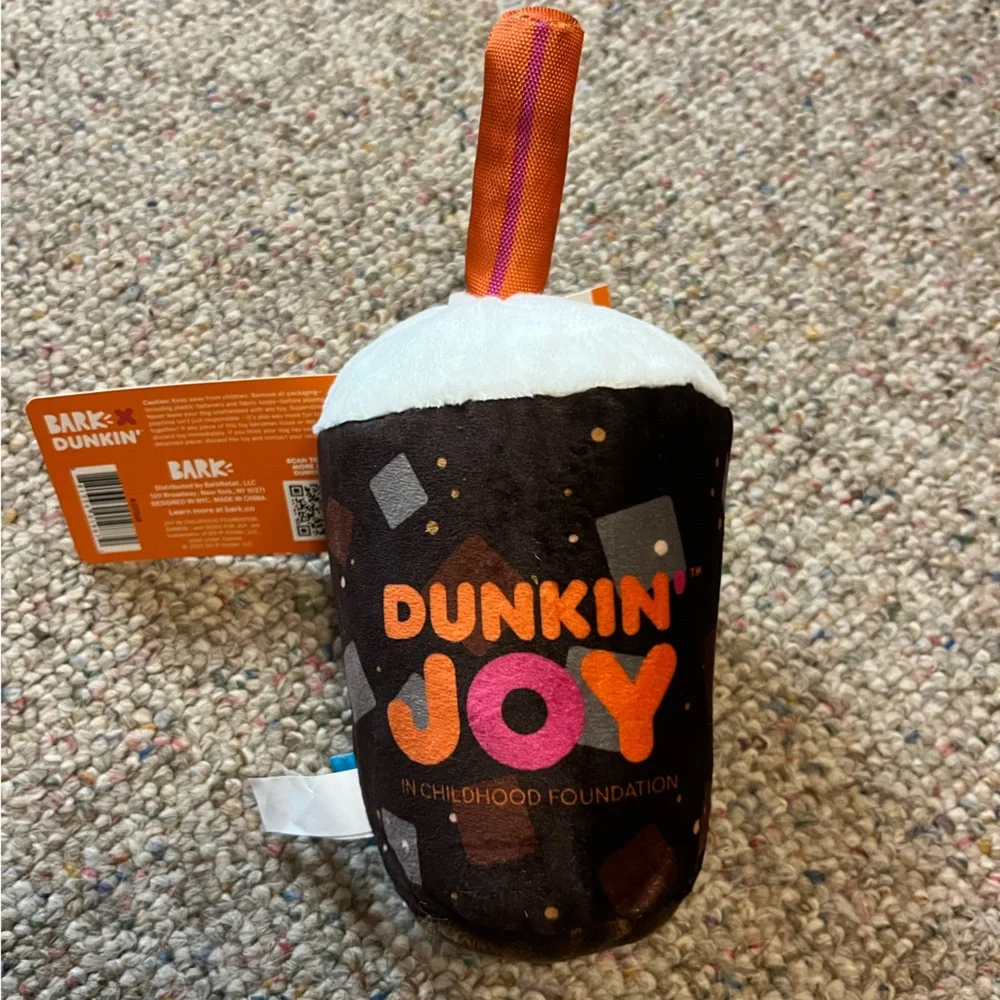 🆕 Dunkin’ x Bark Cold Brew Dog Toy